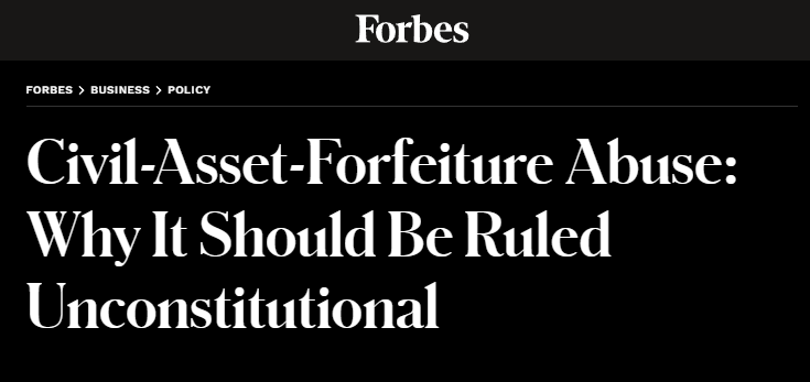 Forbes on Forfeiture