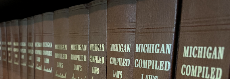 Law Books Michigan Compiled Laws