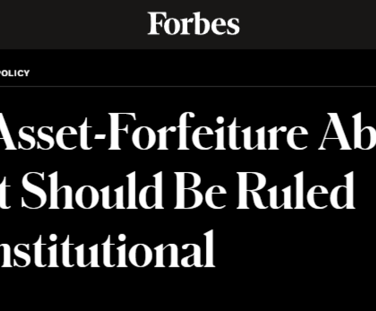 Forbes on Forfeiture